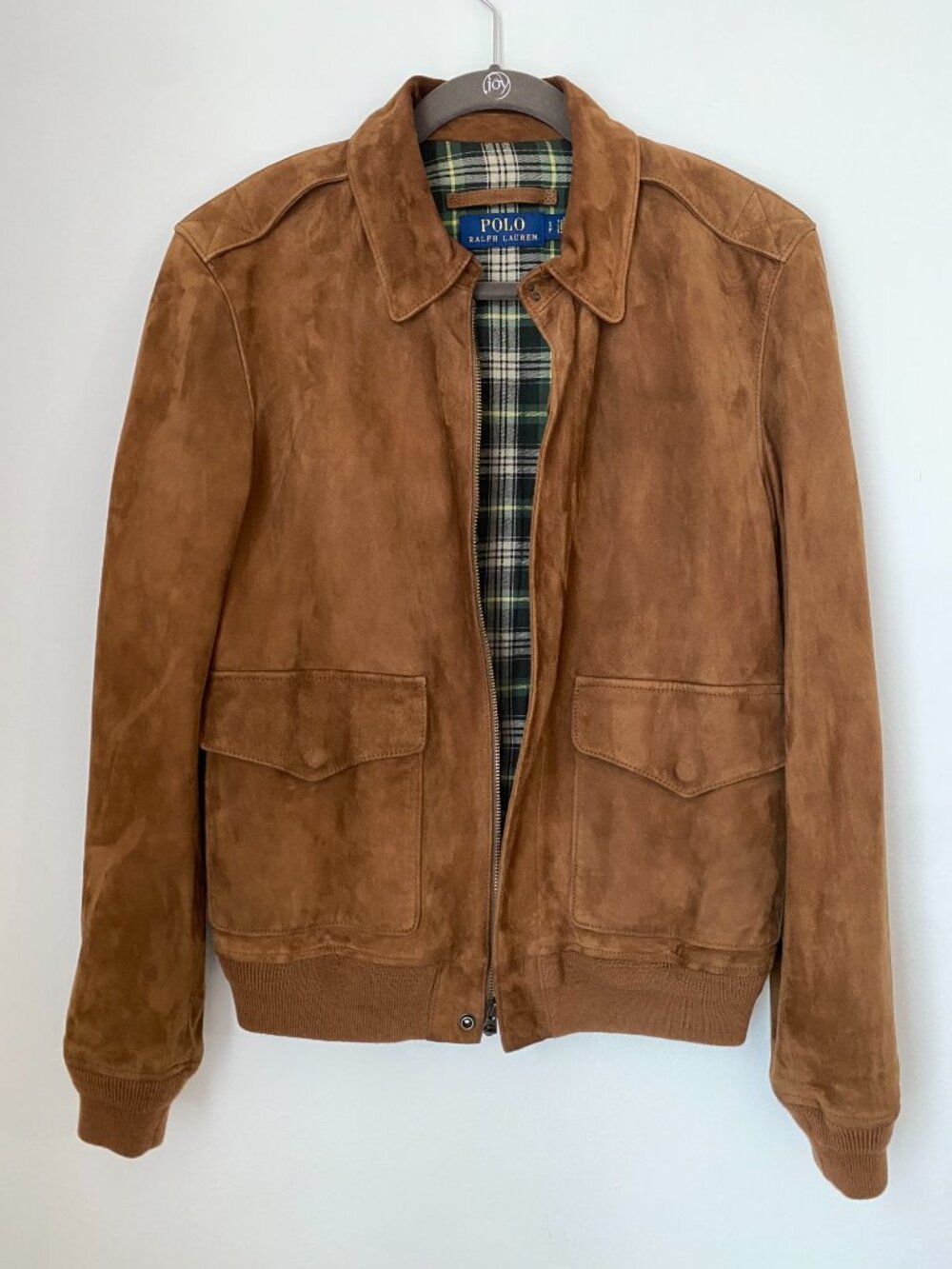 Polo Ralph Lauren Suede Leather Bomber Jacket | NWOT
